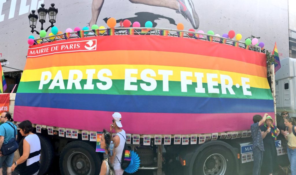 Marche des fiertés 2018 - Paris est fière