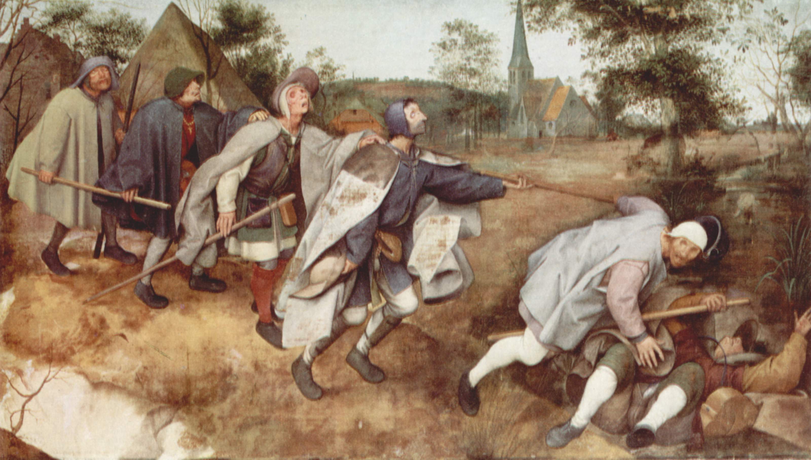 La Parabole des aveugles, Pieter Brueghel l'Ancien (1568)