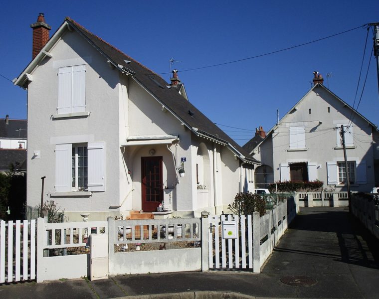 Maison de la cité Jolivet, quartier La Fuye-Velpeau, à Tours