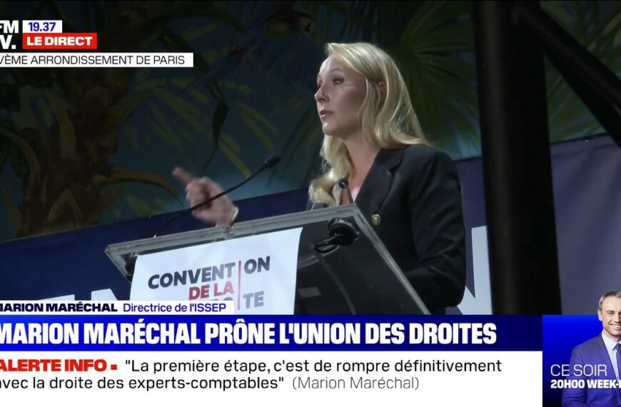 L’objectif de Marion Maréchal : une «révolution conservatrice» sur les décombres du «progressisme»