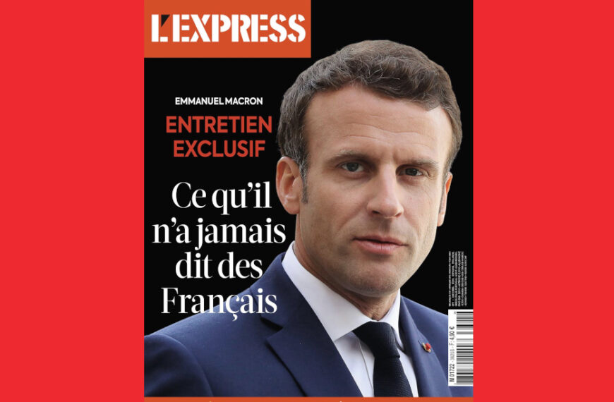 L’interview stratégique d’Emmanuel Macron dans l’Express