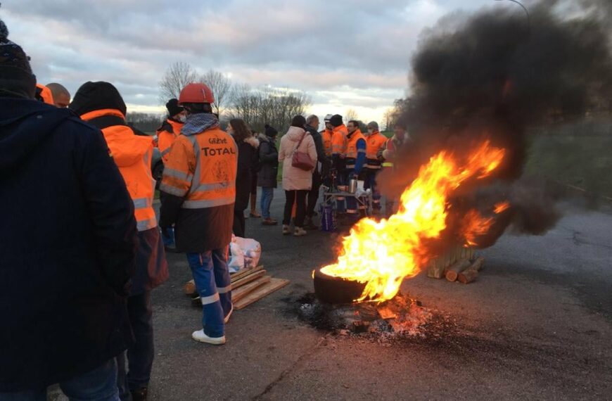 La grève à Total Grandpuits: exemplaire, mais erronée face à la restructuration