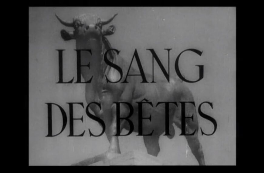 Le sang des bêtes, de Georges Franju (1949)