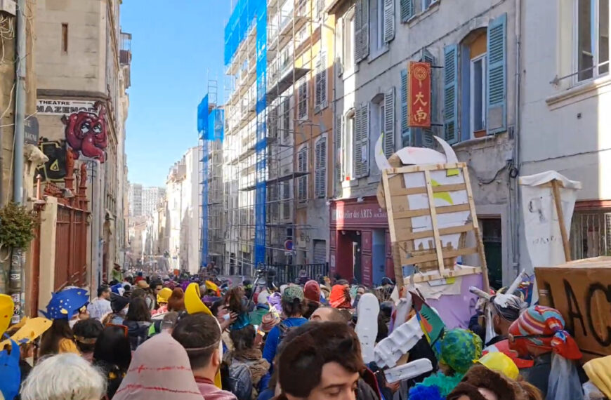 Carnaval à Marseille: 6500 vitalistes symbole d’une France en perdition