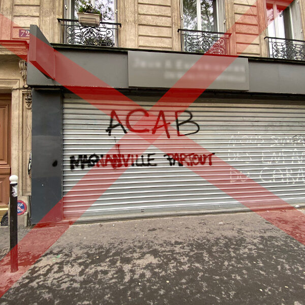 « ACAB Magnanville partout »