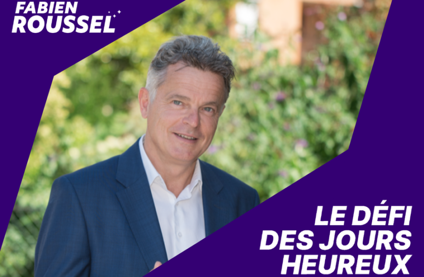 Fabien Roussel, candidat PCF du défi des jours heureux