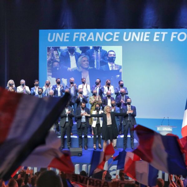 Marine Le Pen et le 18e congrès du Rassemblement national