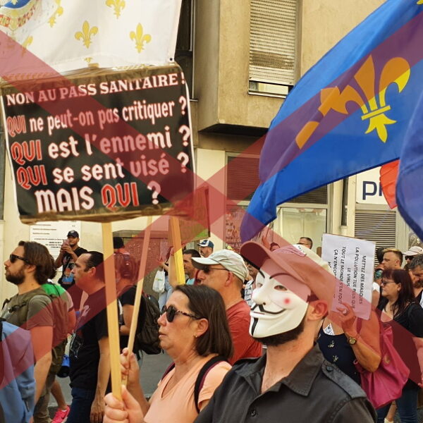 « Qui ? » et les allusions antisémites dans les manifestations anti passe-sanitaire