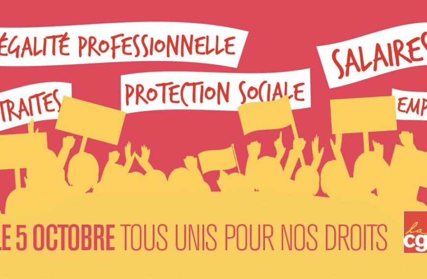 Grève des fonctionnaires le 5 octobre 2021