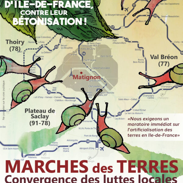Le dossier complet des «marches des terres» contre l’urbanisation en Île-de-France