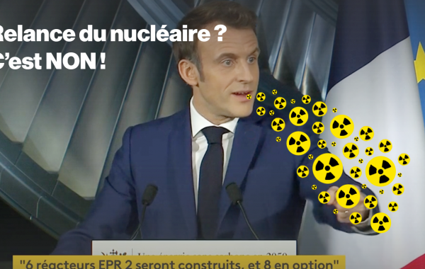 Nouveaux EPR: le communiqué du Réseau Sortir du nucléaire