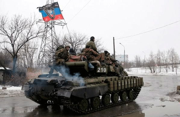 Intenses affrontements dans le Donbass le 17 février 2022