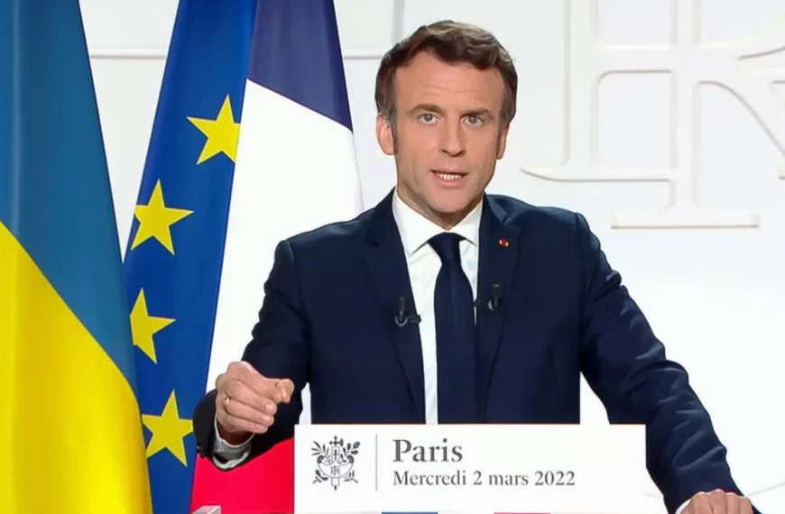 Emmanuel Macron : la France n’est pas en guerre contre la Russie, mais…