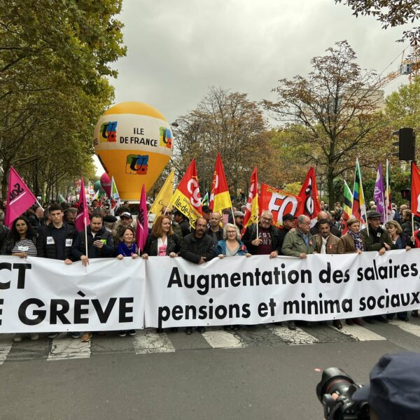 Lamentable manifestation syndicale le 18 octobre 2022