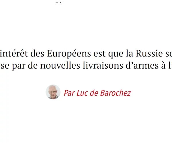 Le Point appelle à se débarrasser de la Russie