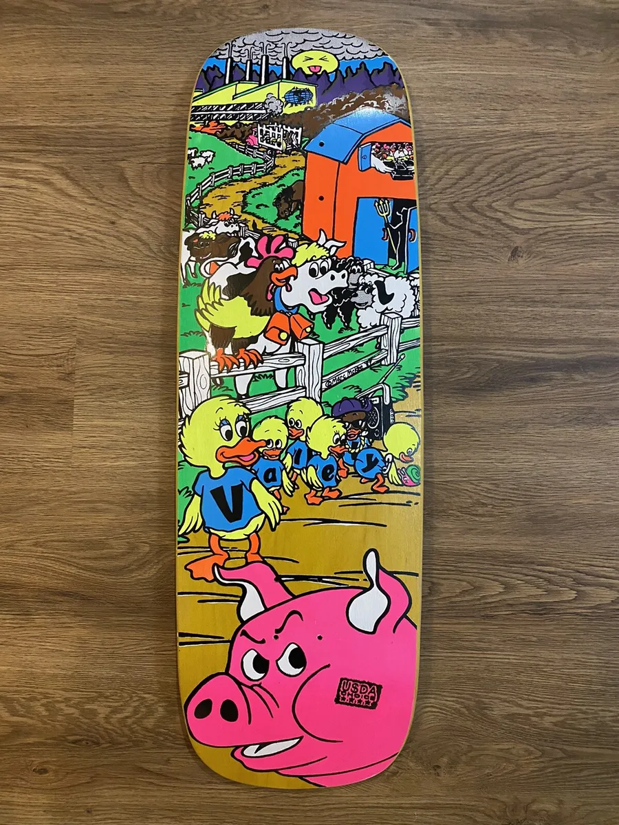 « Barnyard deck », le skateboard des années 1990