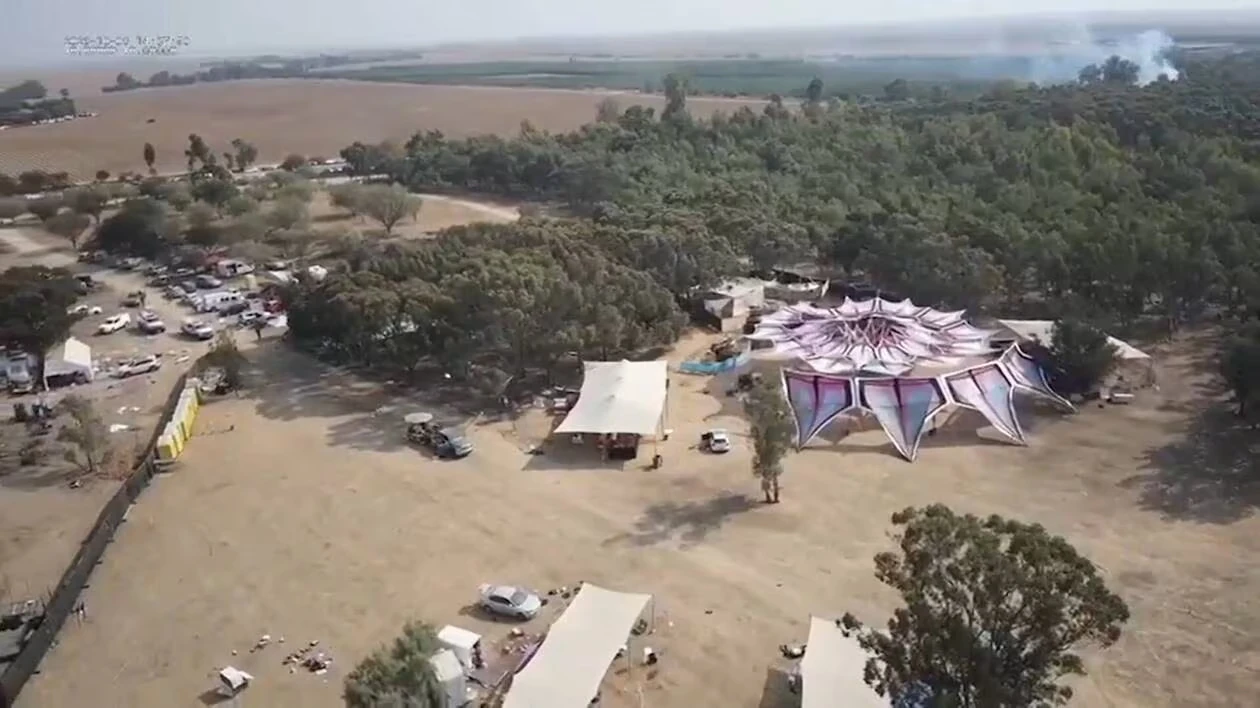 Le festival techno attaqué par le Hamas