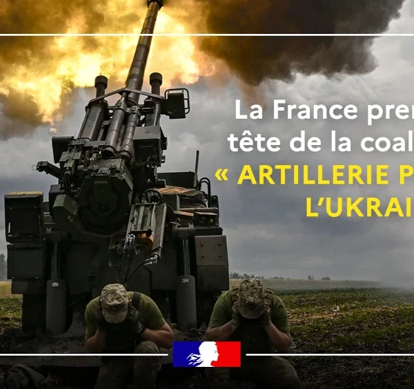 La France et la coalition pour l’artillerie ukrainienne