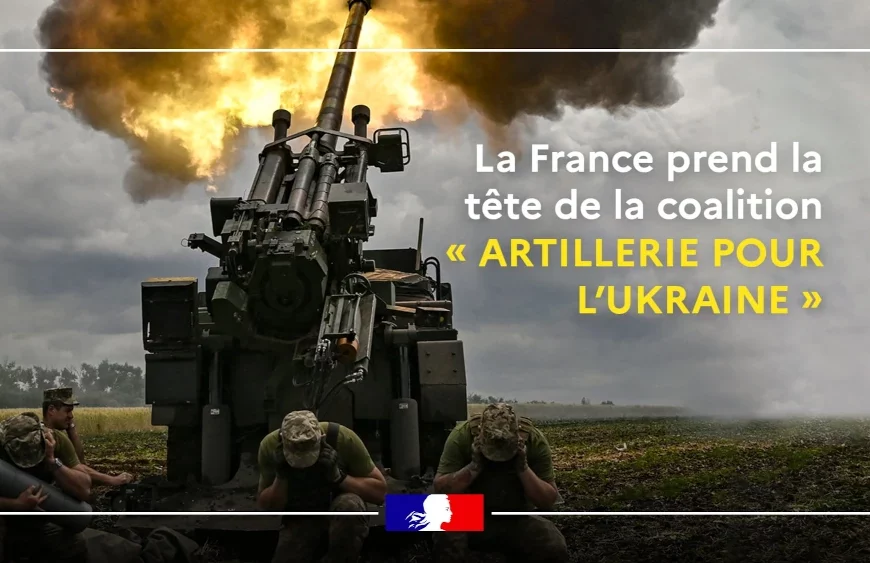 La France et la coalition pour l’artillerie ukrainienne