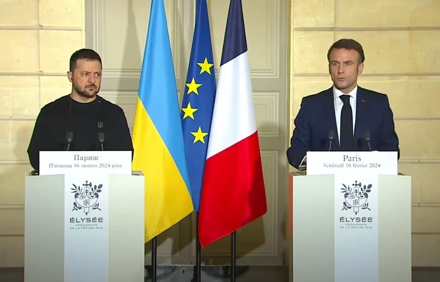 Zelensky à Paris pour l’accord France-Ukraine