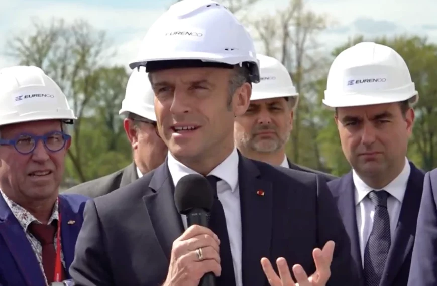 Macron à Bergerac pour l’économie de guerre