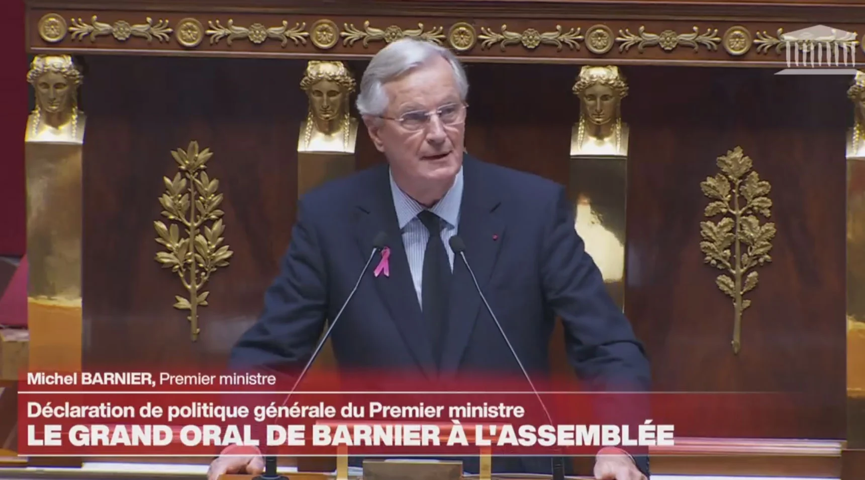 Le non-discours de politique générale de Michel Barnier