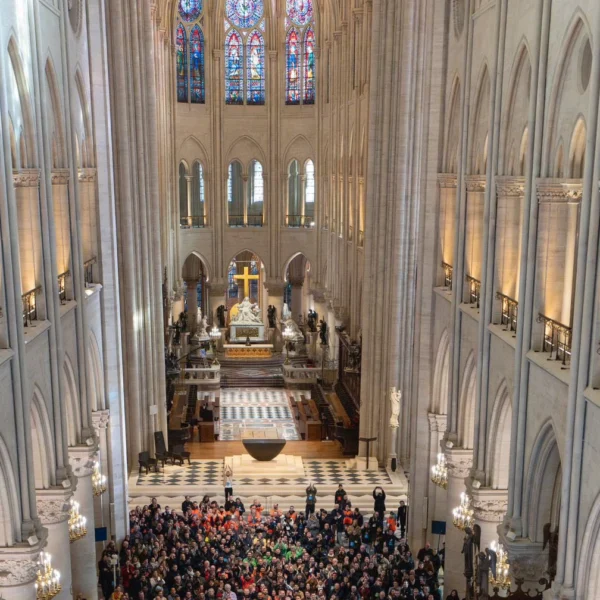 Vitraux de Notre-Dame: Stéphane Bern « fait son Viollet-le-Duc »