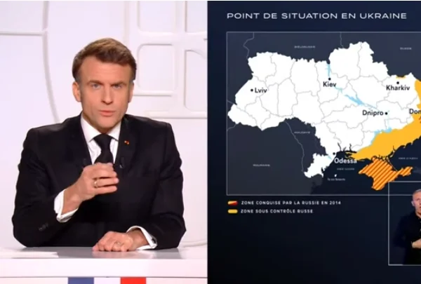 Emmanuel Macron annonce officiellement que la Russie est la grande ennemie