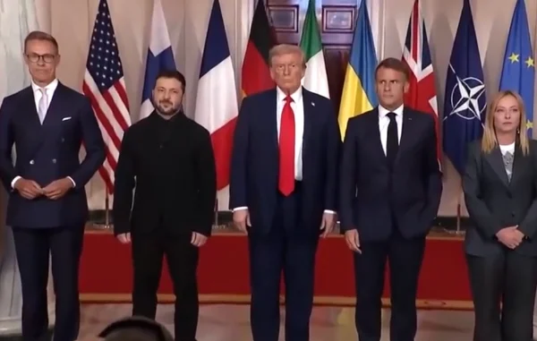 Macron, Zelensky, Merz, Starmer… à Washington