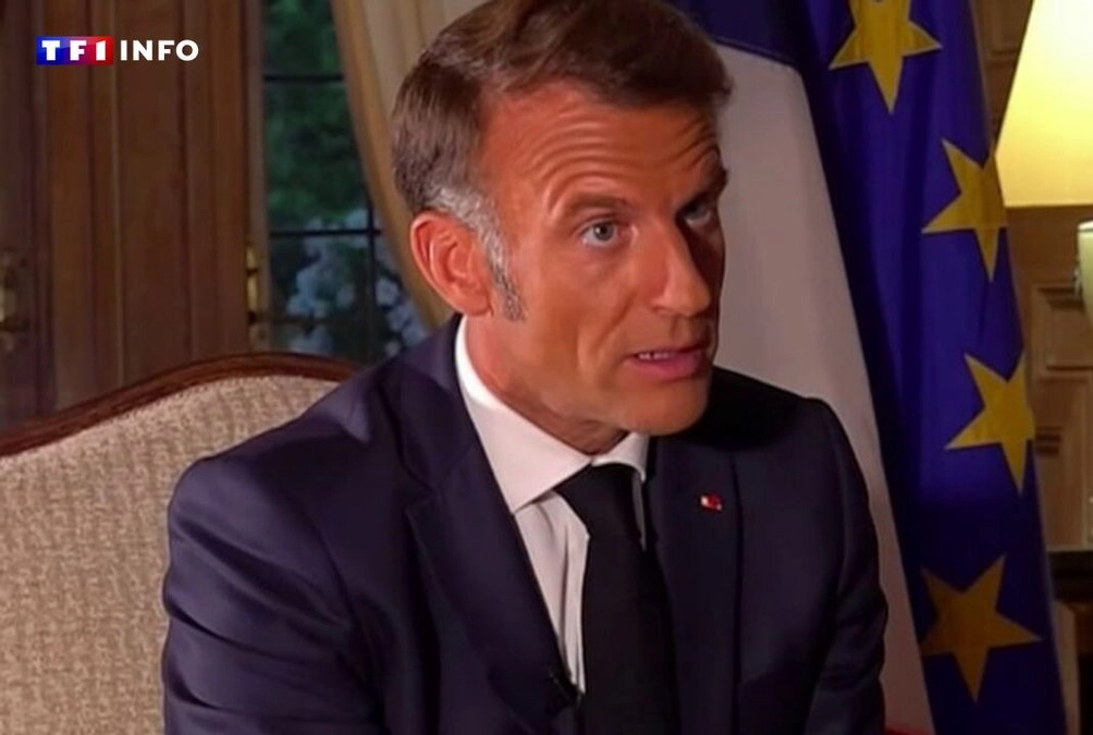 Mise en scène de Macron sur TF1-LCI pour dénoncer « l’ogre » russe