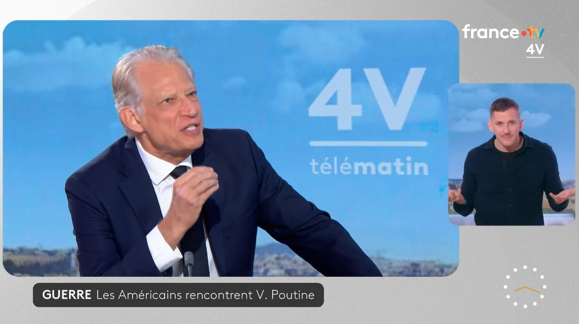 Même Dominique de Villepin s’aligne sur la guerre contre la Russie