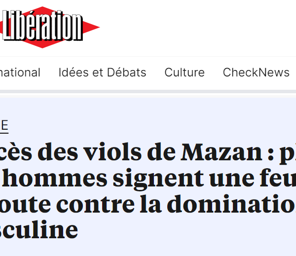 Mazan : minable « feuille de route » publiée dans Libération